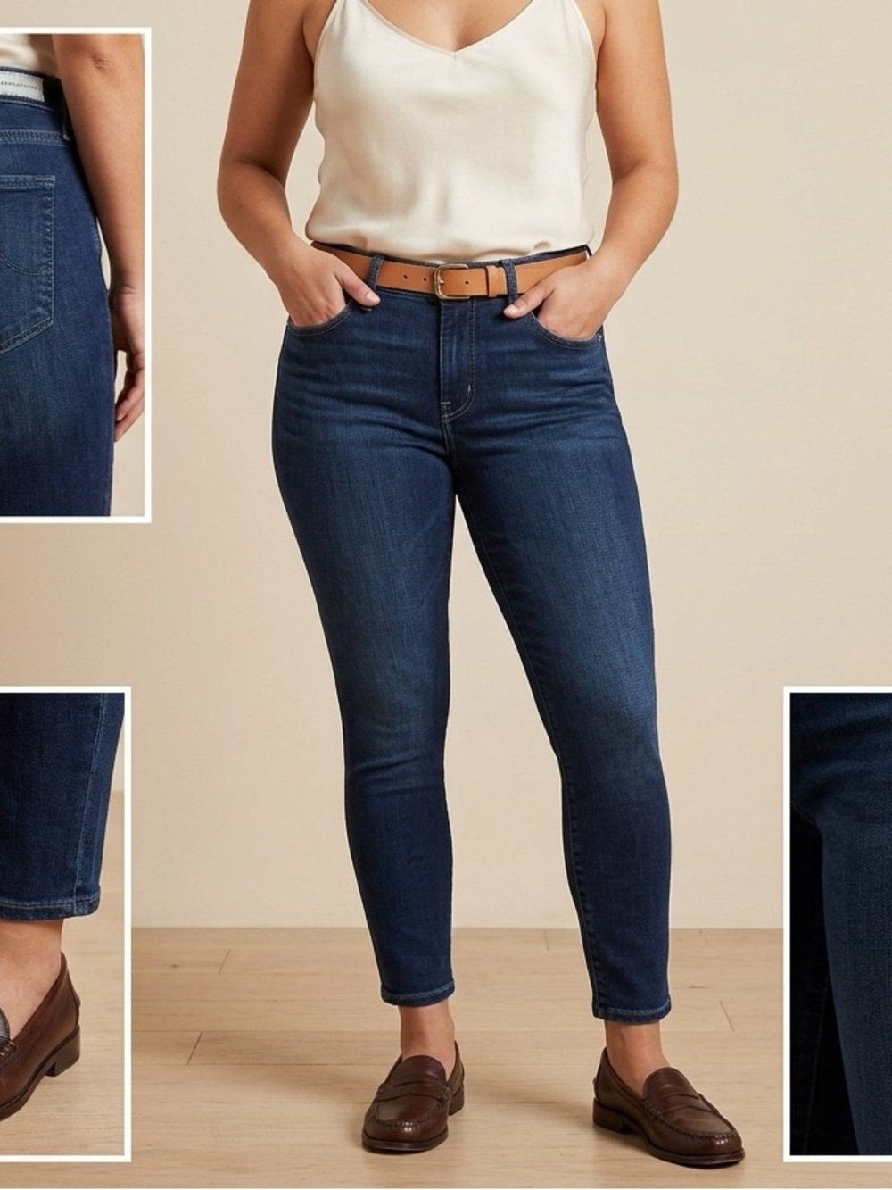 AG Adriano Goldschmidt x Anthlopologie The Abbey Ankle Petite Jeans Size 31P